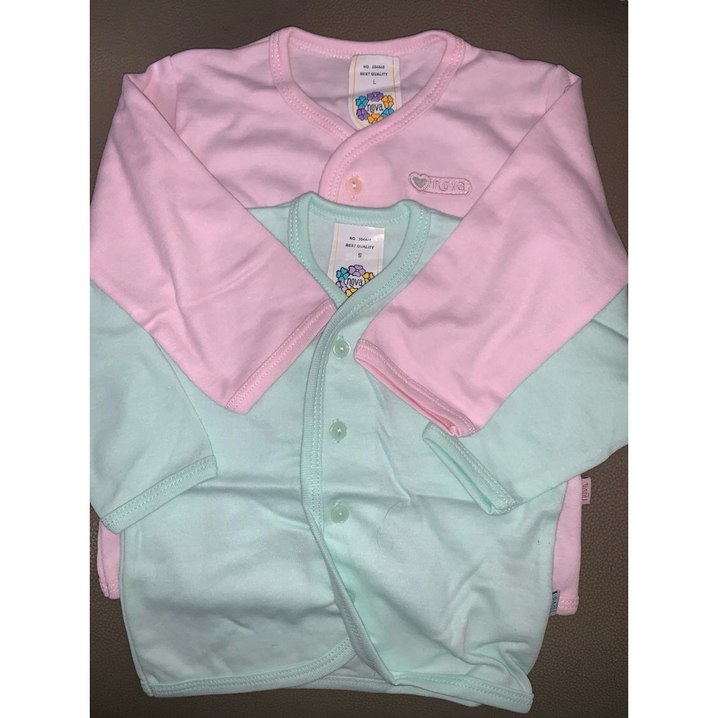 Baju bayi nova tangan panjang