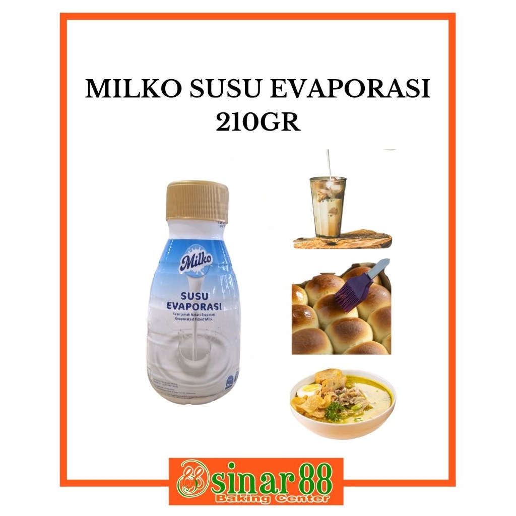 

MILKO SUSU EVAPORASI 210GR