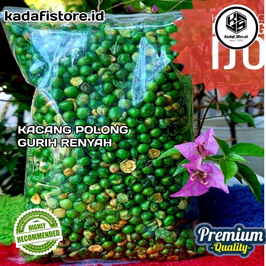 

(COD) 1kg Kacang Polong / kacang kapri ijo / kacang polong asin / kacang polong gurih renyah