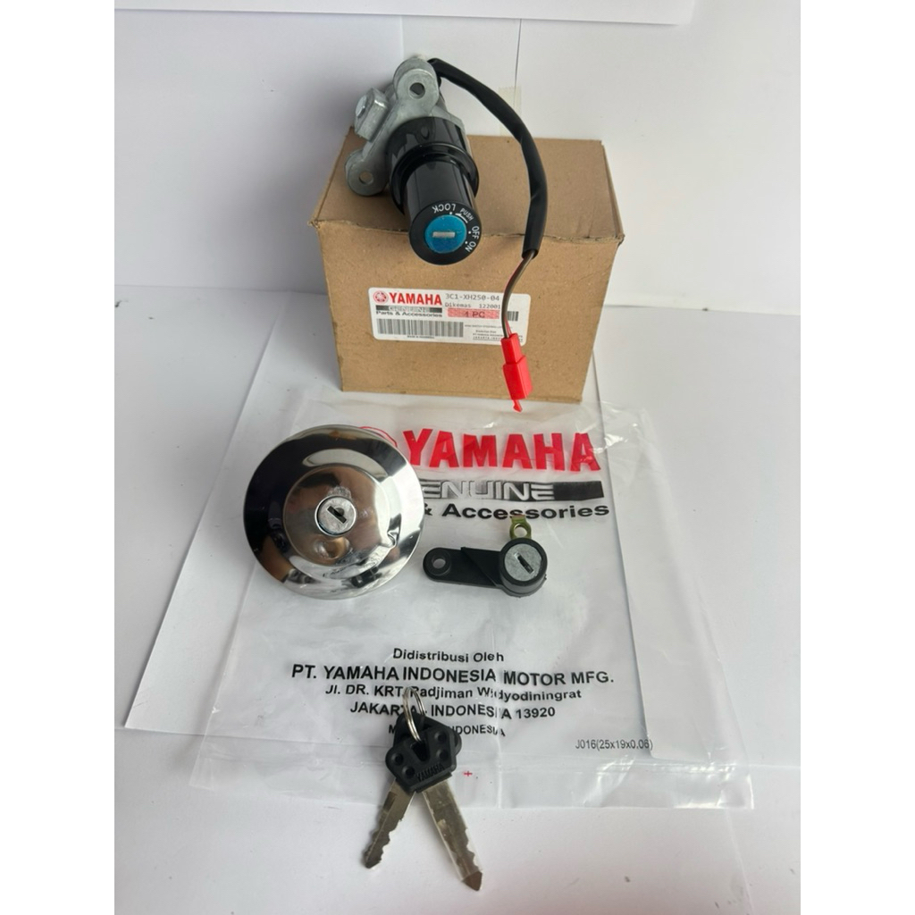 Kunci Kontak Set+Tutup Tangki (3C1) Buat Motor Vixion Lama / Vixion Old
