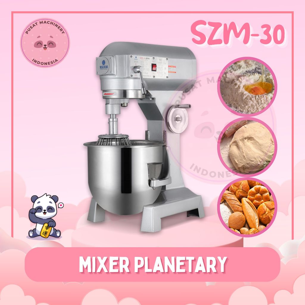 Mixer Planetary Dough Mixer Pengaduk adonan Roti SZM-30