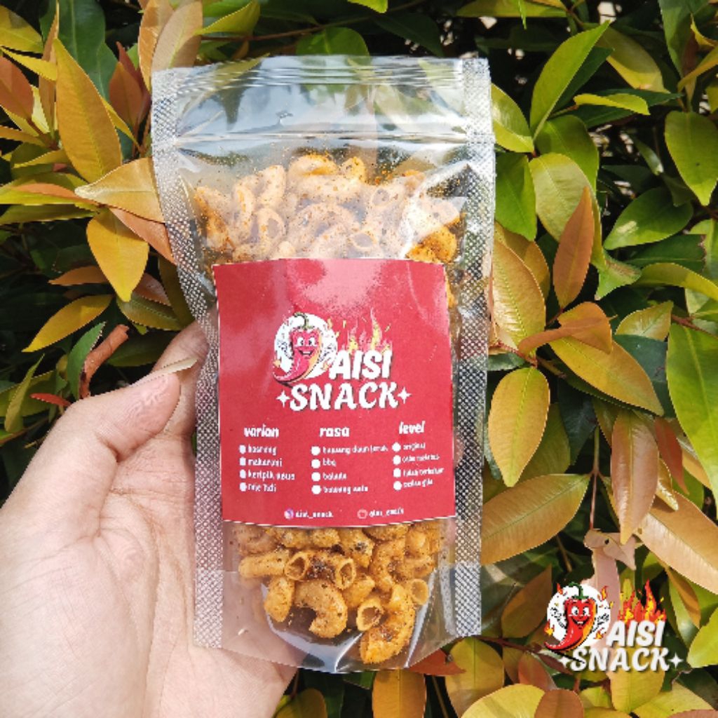 

AISI SNACK - Makaroni camilan viral kekinian