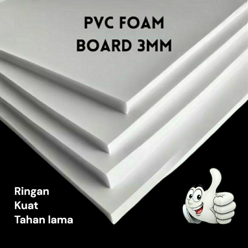 

PVC FOAMBOARD 3MM 122X244 WHITE