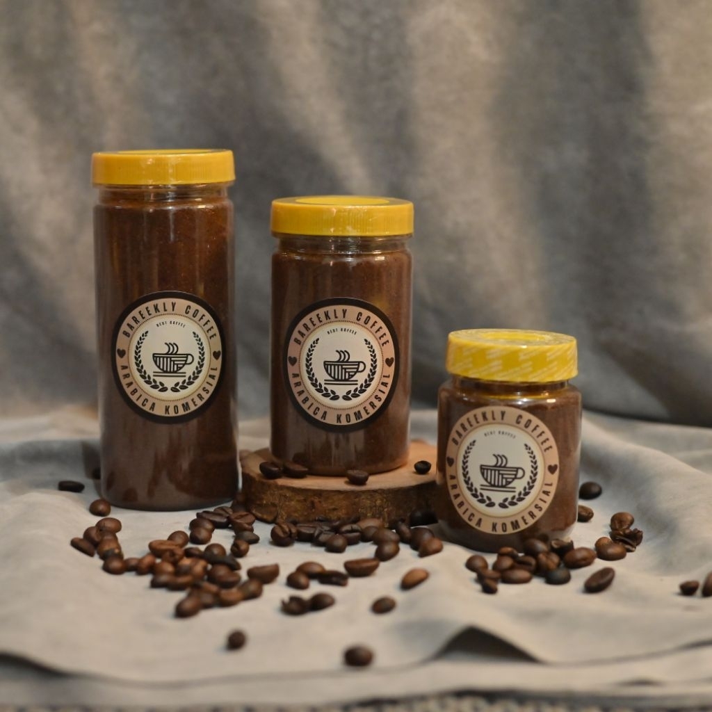 

kopi Arabica komersial grade - kemasan toples - kopi Hitam