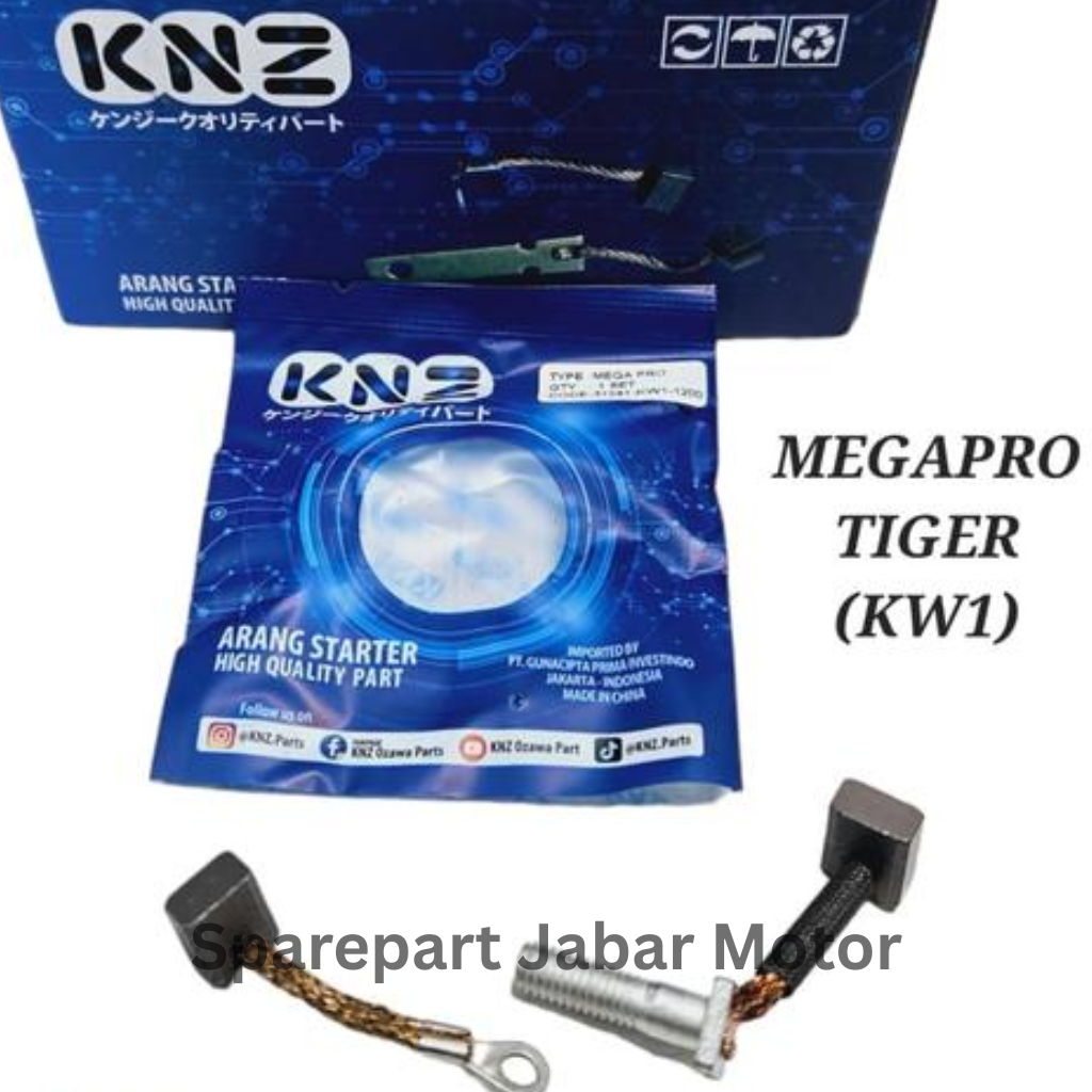 Arang Areng Dinamo Stater Tiger Megapro Merk KNZ