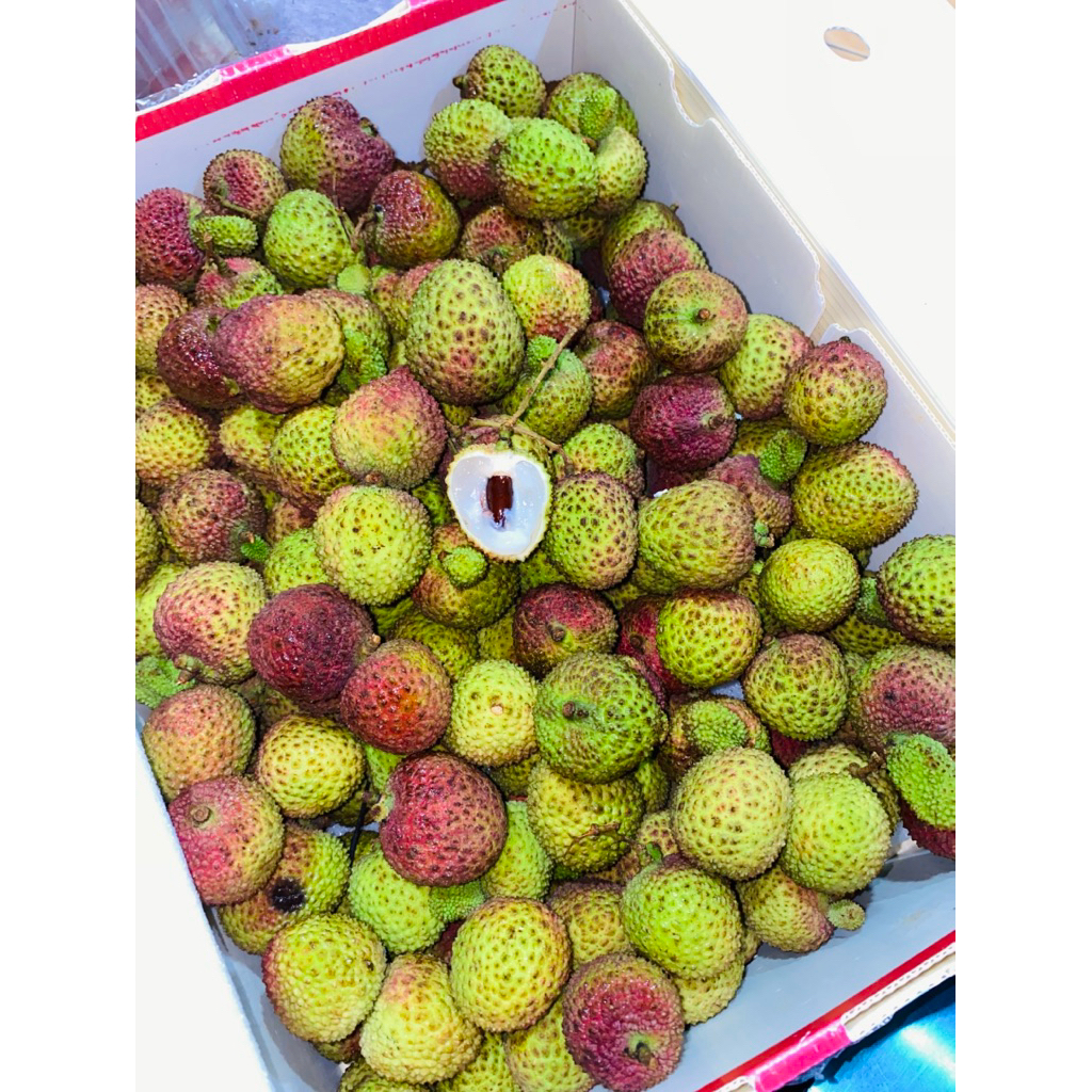 

buah leci/ lychee fresh manis juicy