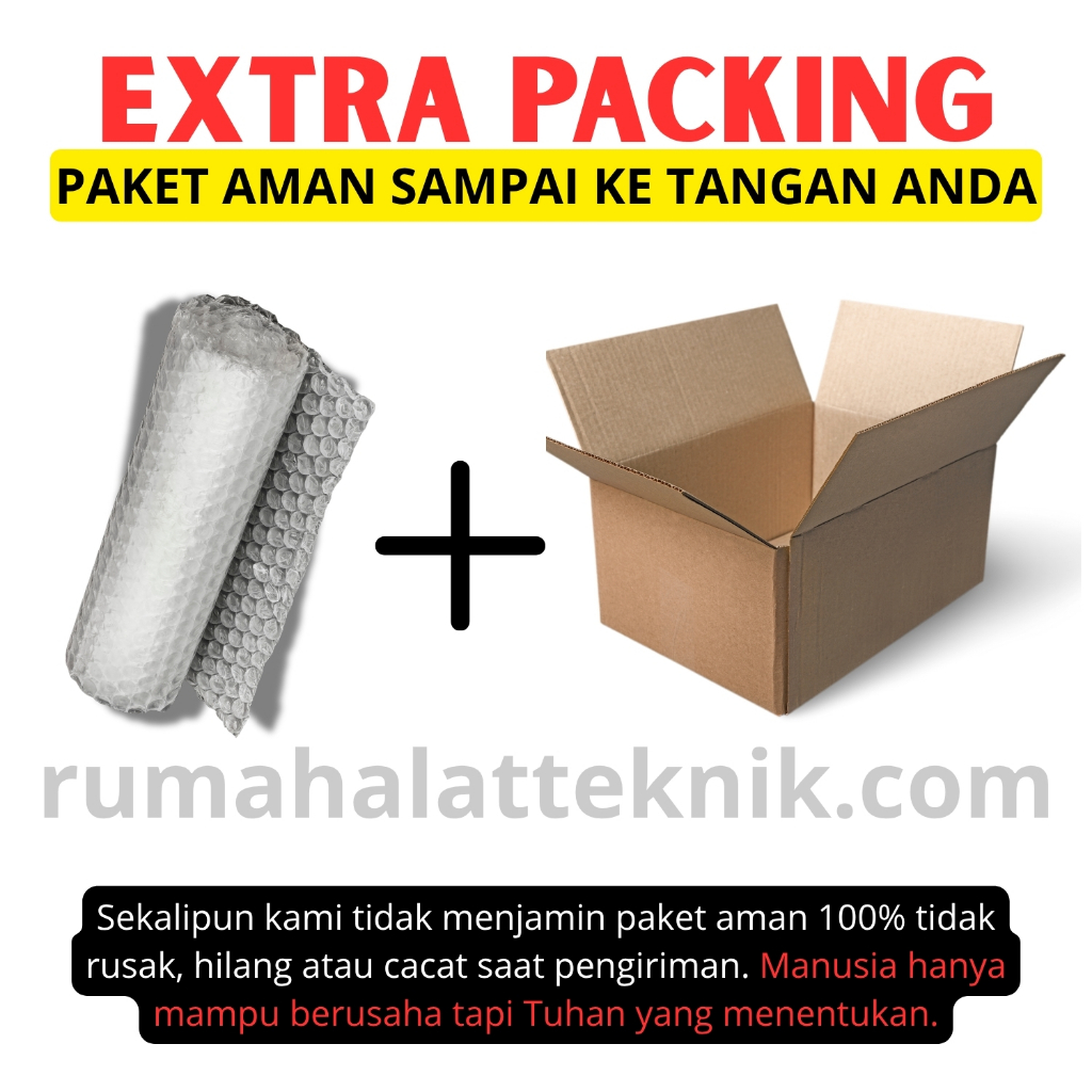 

EXTRA PACKAGING ANTI PECAH PAKET BUBBLEWRAP+KARDUS BUAT AMAN PAKETMU