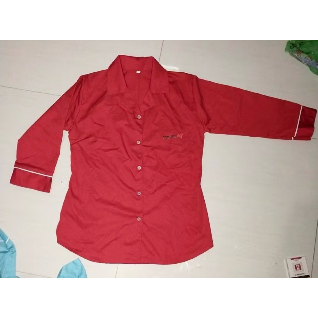 BAJU SERAGAM PABRIK SUNGSHIN QC WANITA baju seragam pabrik baju kerja wanita seragam kerja
