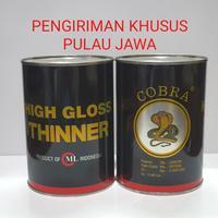 Thiner Thinner ND Super High Gloss COBRA HITAM 1 Klg / 1 Ltr