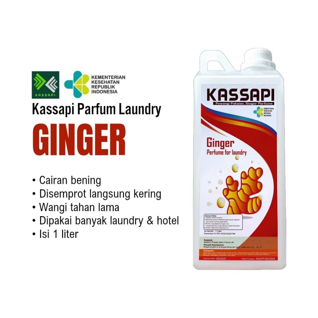 Kassapi Parfum Laundry Ginger