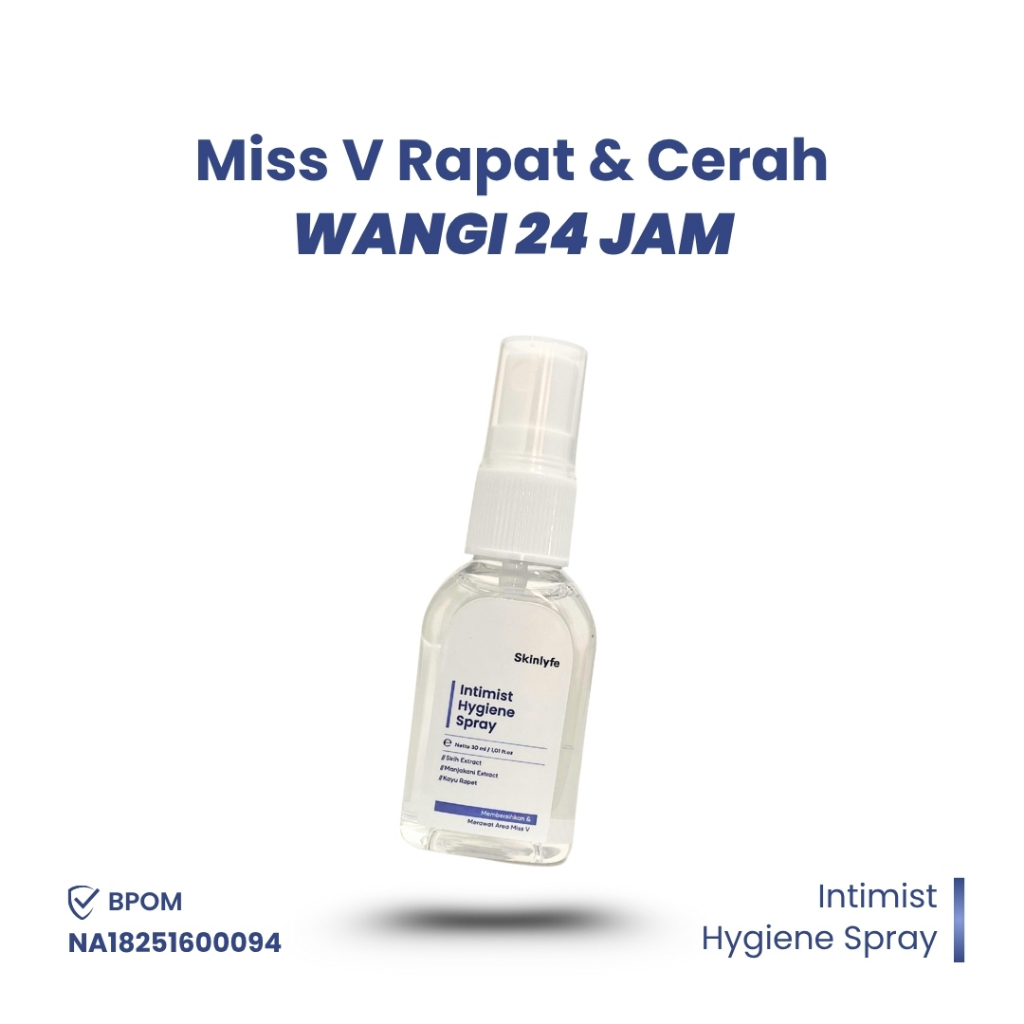Skinlyfe Sabun Miss V Perawatan Miss V Feminime Spray Pembersih Miss V Kewanitaan BPOM