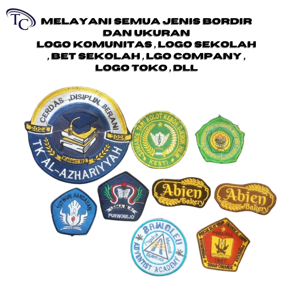 JASA BORDIR LANGSUNG DI BAJU - TSCUSTOME