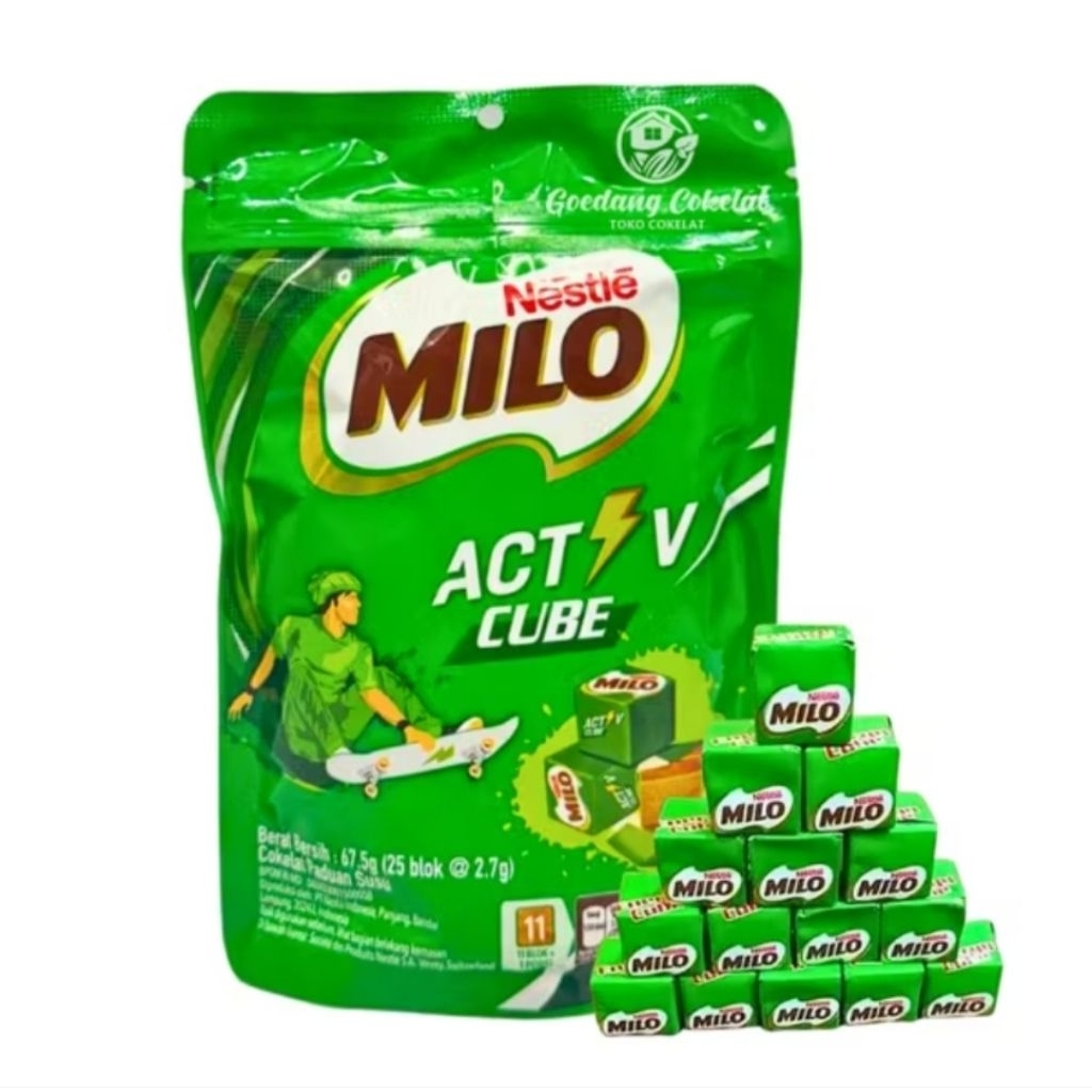 

Nestle Milo Activ Cube 25 Blok/2.7Gr
