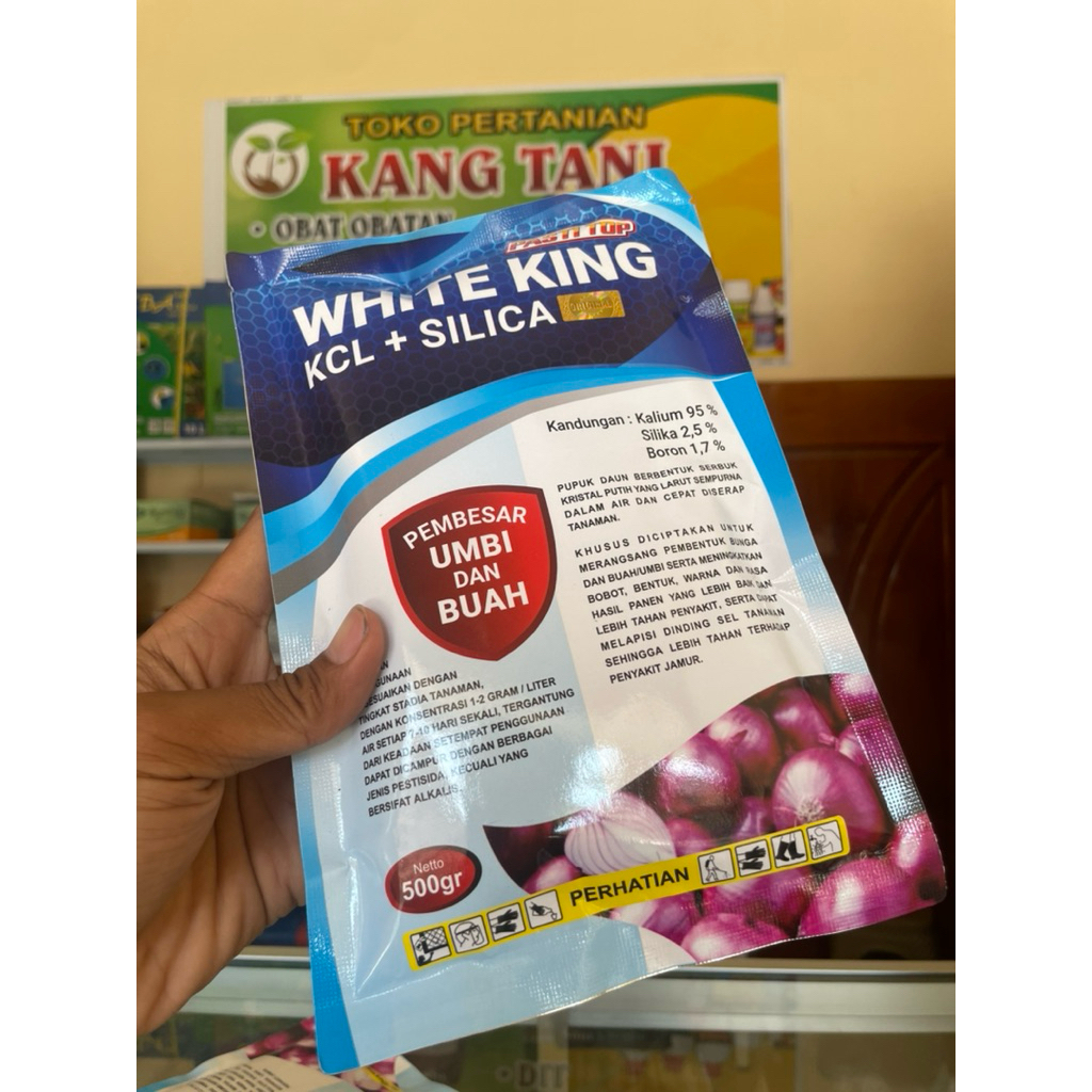 KCL+SILIKA White King 500gr