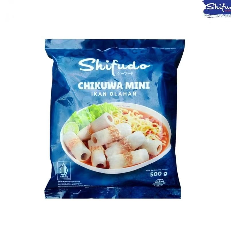 

Chikuwa Mini 500 Gram | Shifudo| Ikan Olahan