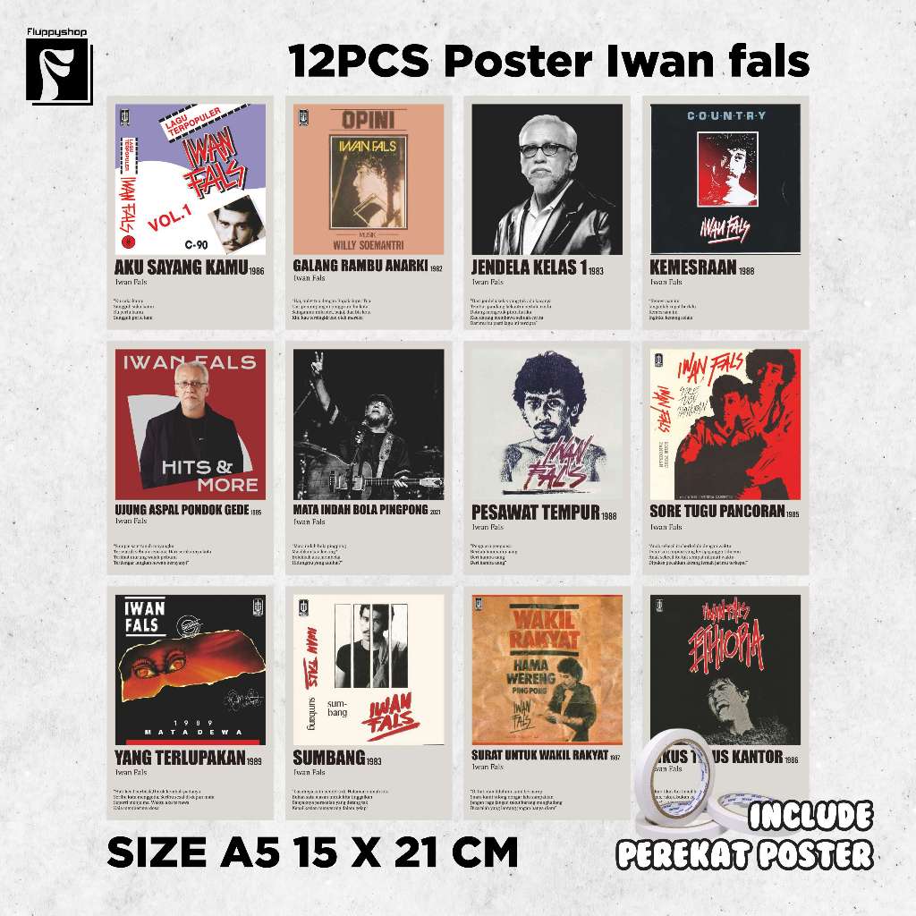 Poster Playlist Band Iwan Fals