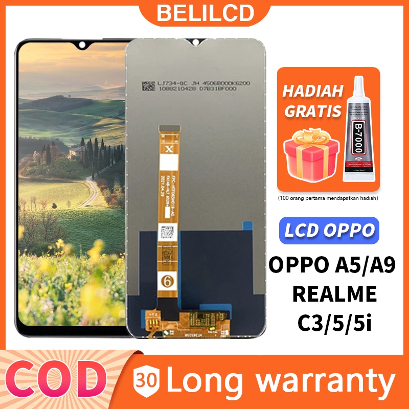 LCD FOR OPPO REALME C3 5 5i / FOR OPPO A5 A9 2020 A31 UNIVERSAL FULLSET TOUCHSCREEN ORI