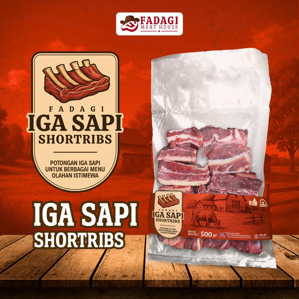 

Jual Iga Sapi Short Ribs - 500 gr - Fadagi Meat House | Toko Daging Tangerang Selatan