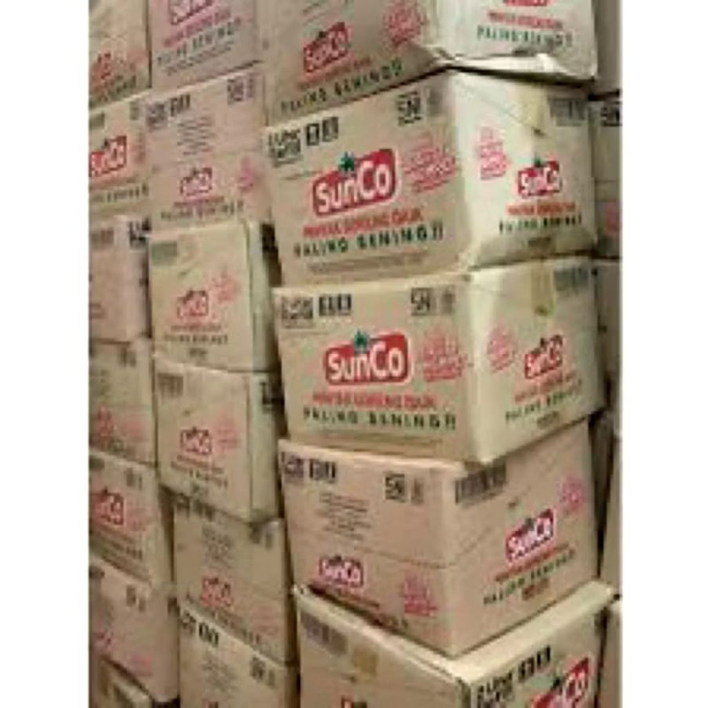 

Ready Minyak goreng Sunco 2x6 (1 karton / 1 dus) promo stok terbatas