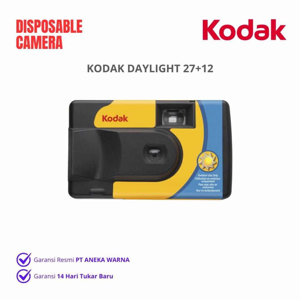 Kodak Daylight Disposable kamera analog kamera film