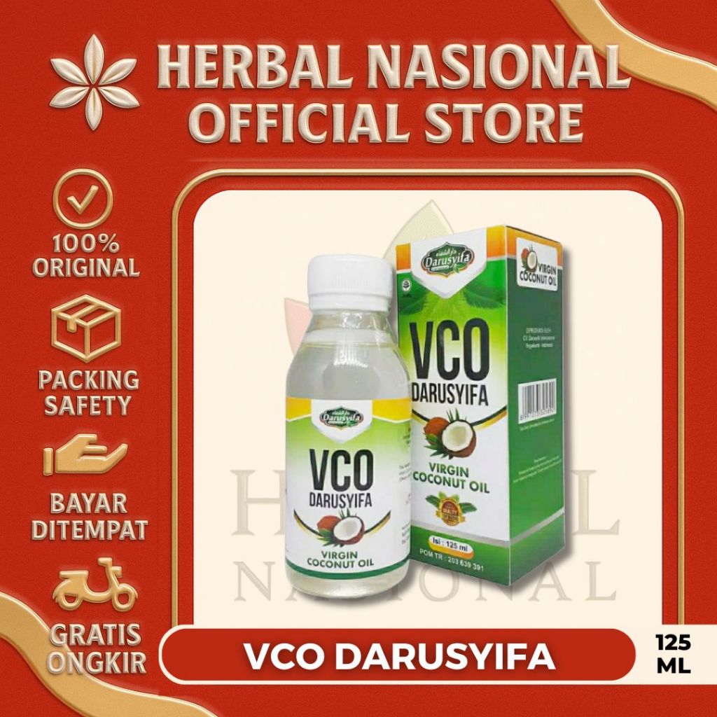 

Minyak Kelapa Murni -VCO Darusyifa 125ml