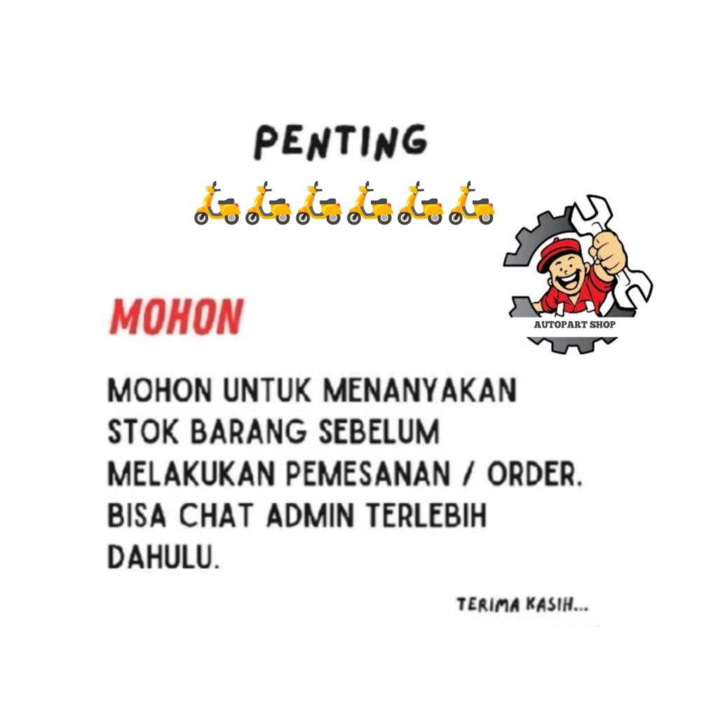 As Shock Depan Lexi 125 Gratis... Seal Shock nya Original merk Choho