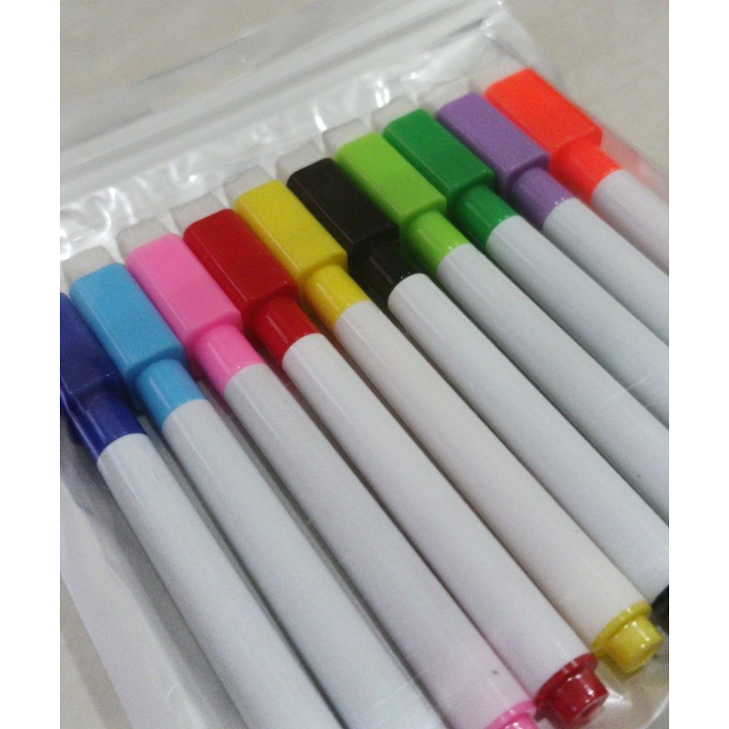 

Spidol wipe clean warna-warni