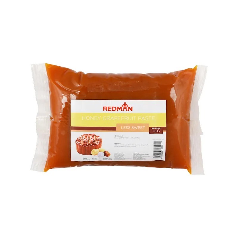 

REDMAN MOONCAKE PASTE HONEY GRAPEFRUIT LESS SWEET 1KG
