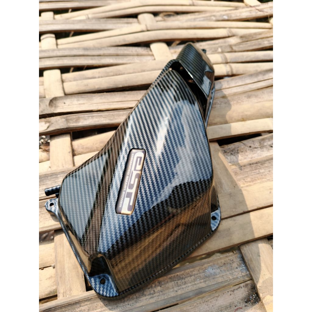 BOX TUTUP FILTER HONDA PCX FUL KARBON