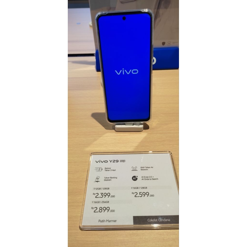 VIVO Y29 TERBARU RAM 6/128 , 8/128 , 8/256