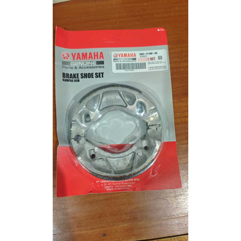 Kanvas rem tromol 5MX (5MX-F530K-00) Original/Asli Yamaha