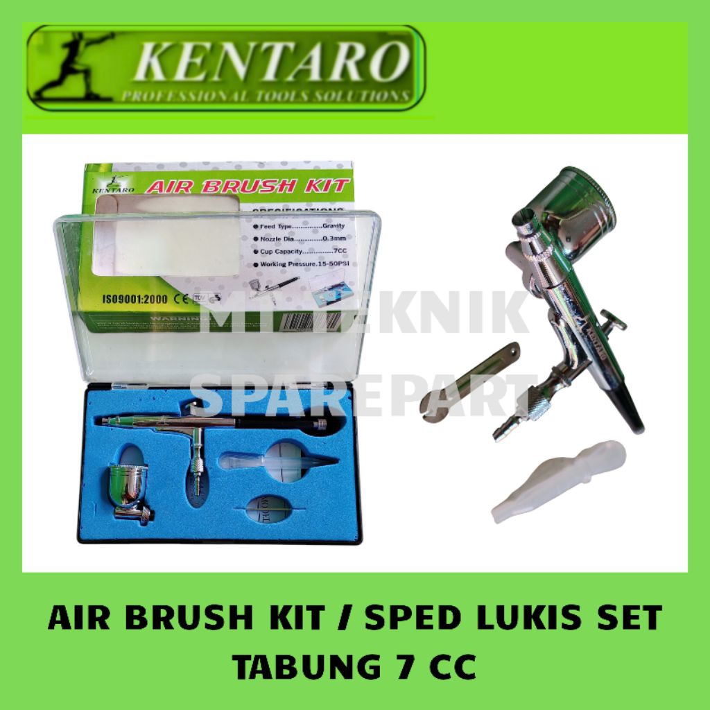 

KENTARO AIR BRUSH KIT / SPED LUKIS SET TABUNG 77 CC ORIGINAL