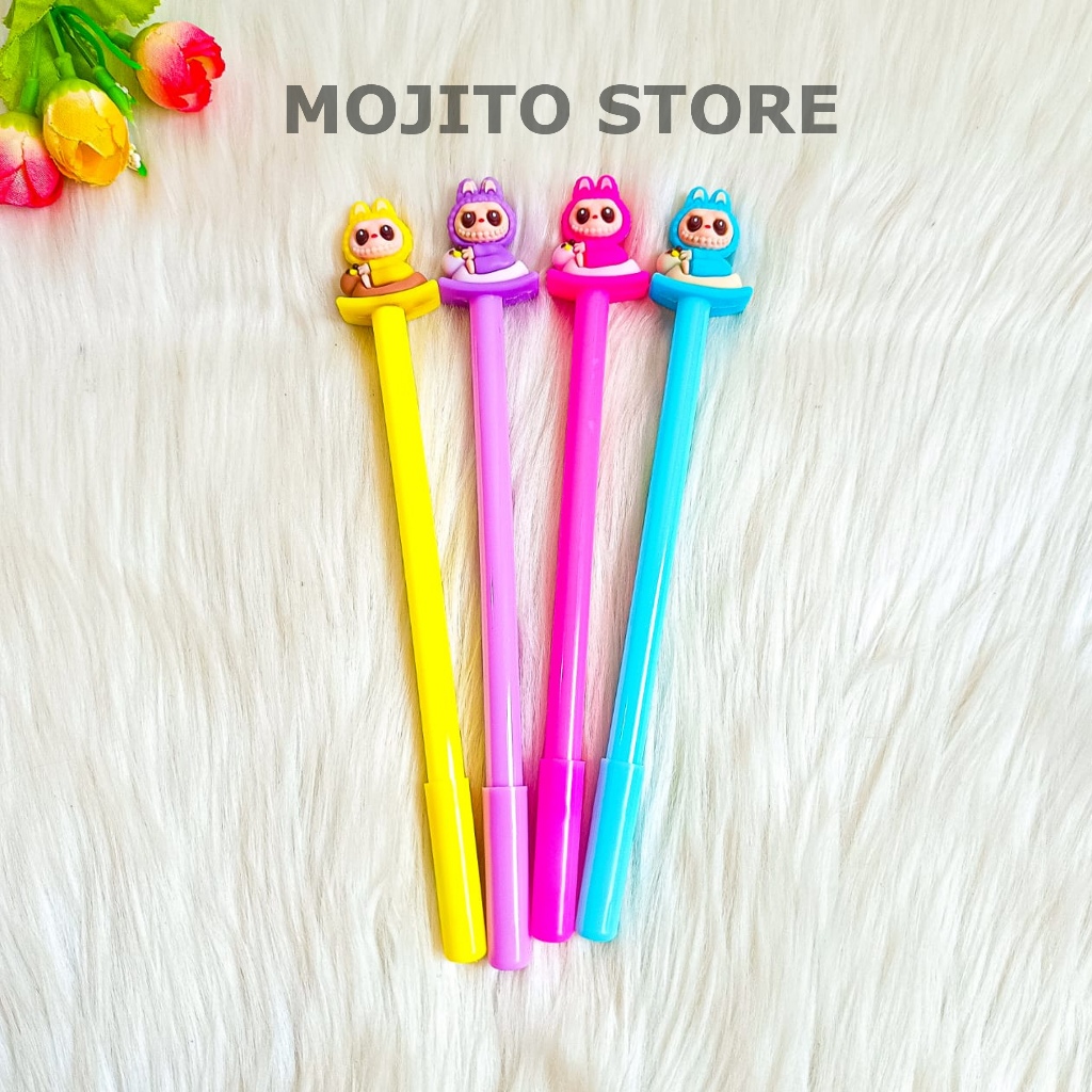 

PEN LABUBU CAPYBARA POP MART PENA TINTAL GEL BOLPEN PULPEN ALAT TULIS KAPIBARA