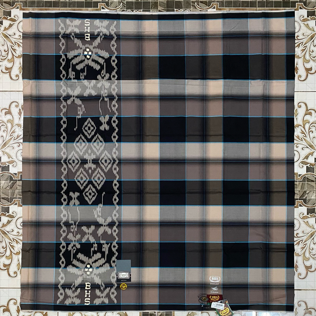 SARUNG BHS EXCELLENT MERCERIZED TKB WPL KES KBS GOLD DAN SILVER (TANDA TANGAN)