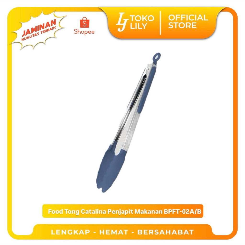 Penjepit Capitan Makanan Food Tong Catalina BPFT-02A/B