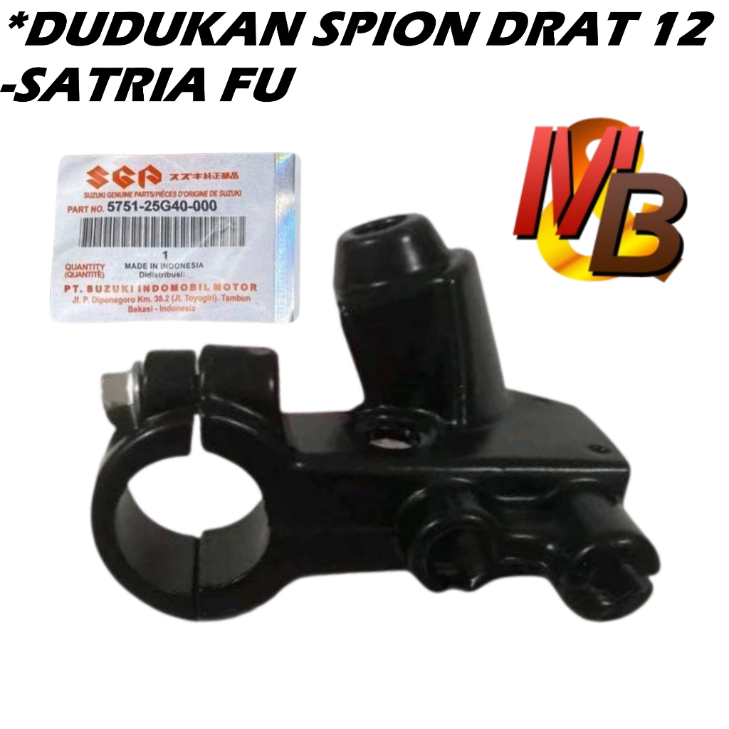 dudukan spion satria fu drat 12