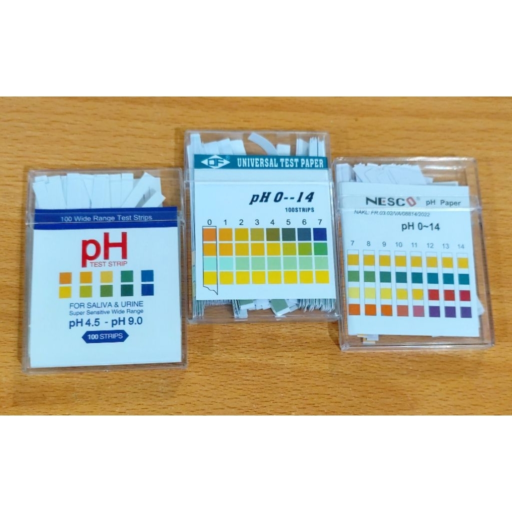 Kertas Ph Universal / pH-indicator Paper strips Universal
