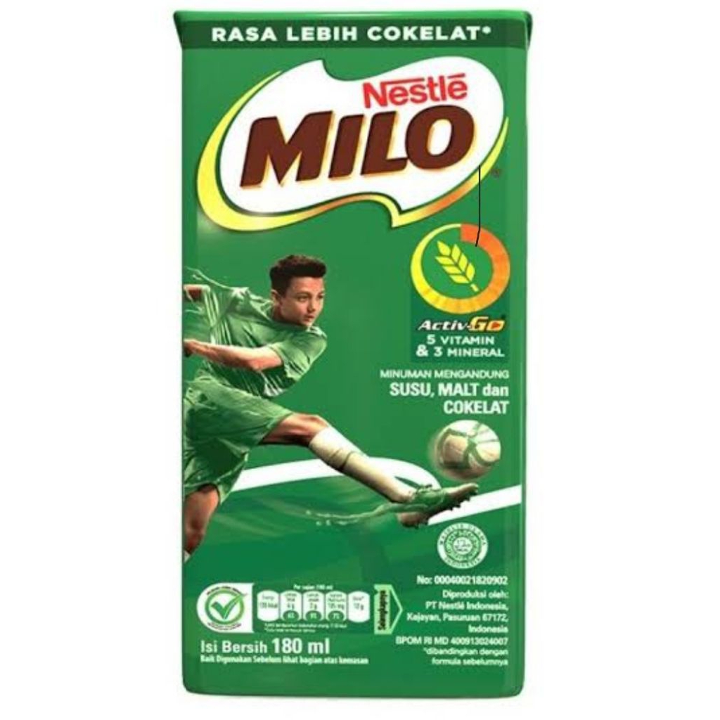 

Milo UHT Activ-Go 180ml