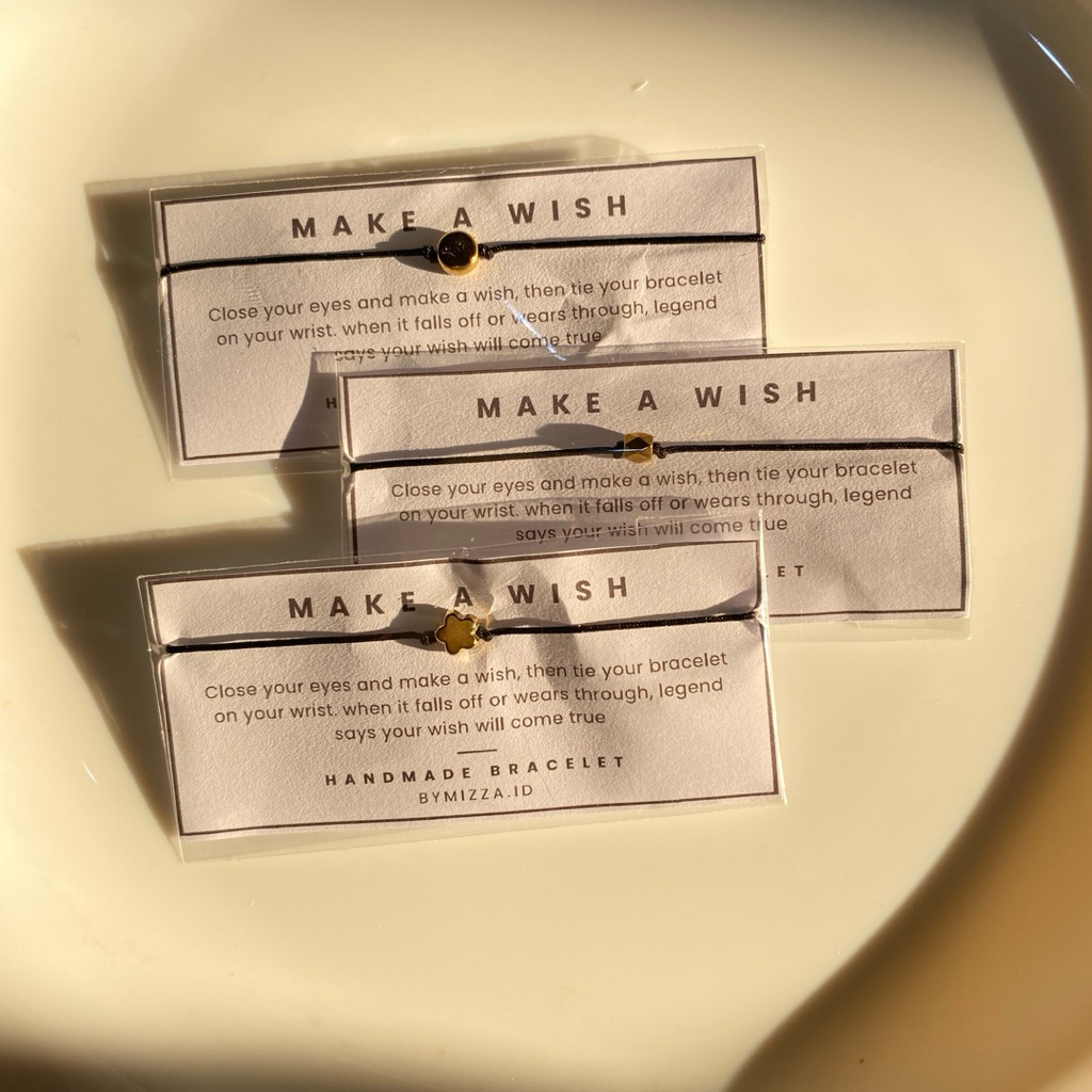 Tiny Bracelet Simple Charm Love Flower Diamond Gelang Tali Tipis Aesthetic Couple Pasangan Persahaba