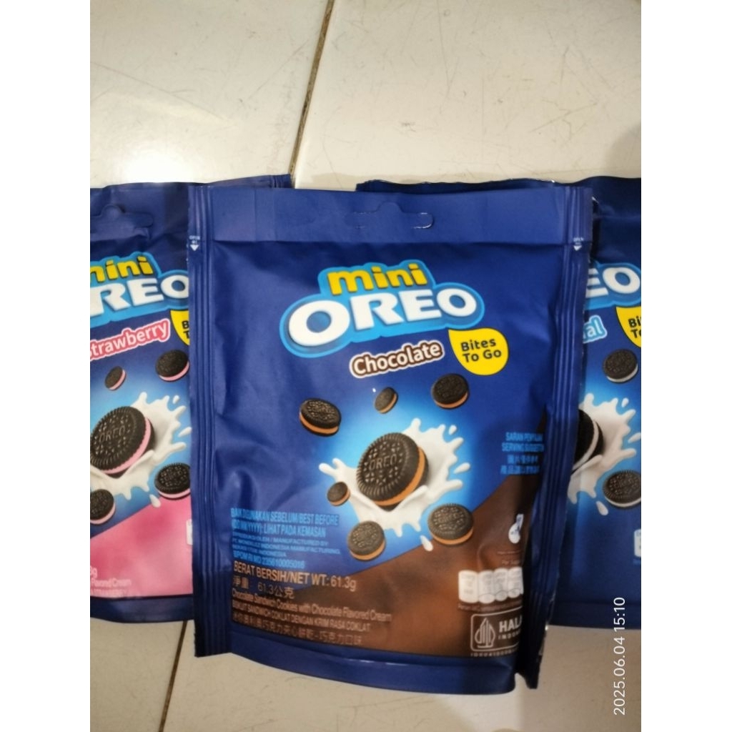 

Mini Oreo || berat bersih 61.3 gram ||