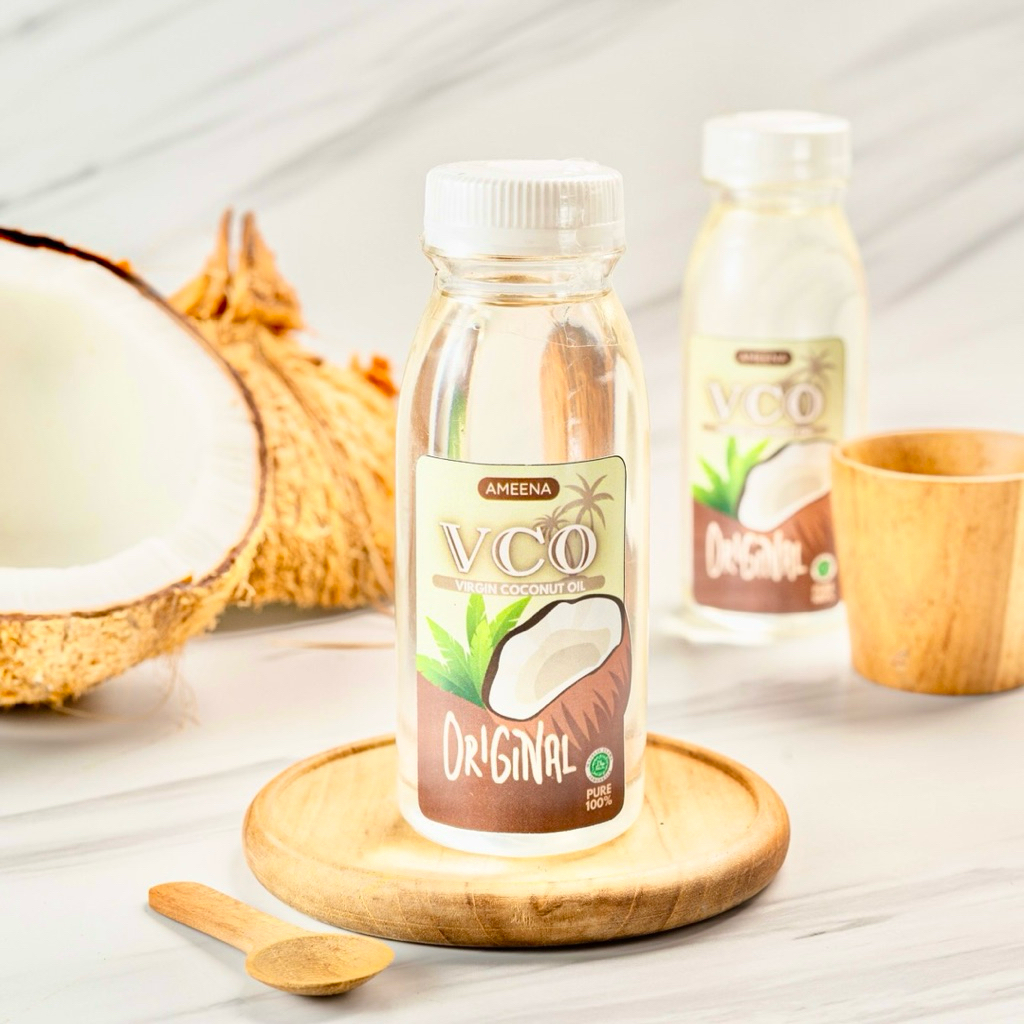 

[ MINI VCO ] Pure Extra Virgin Coconut Oil 100ml - Ameena Minyak Kelapa Murni 100%