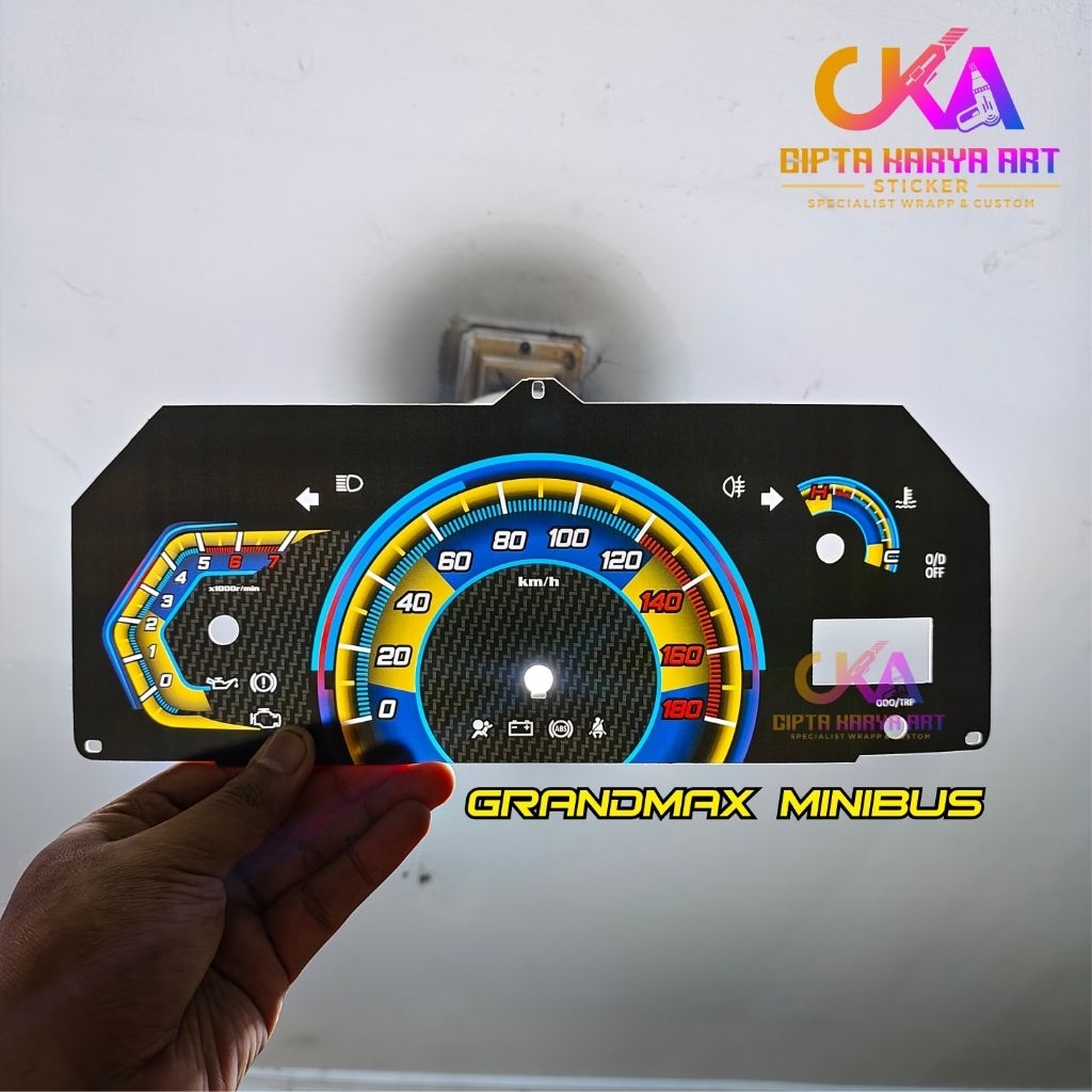 speedometer grandmax minibus RPM papan panel variasi custom keren