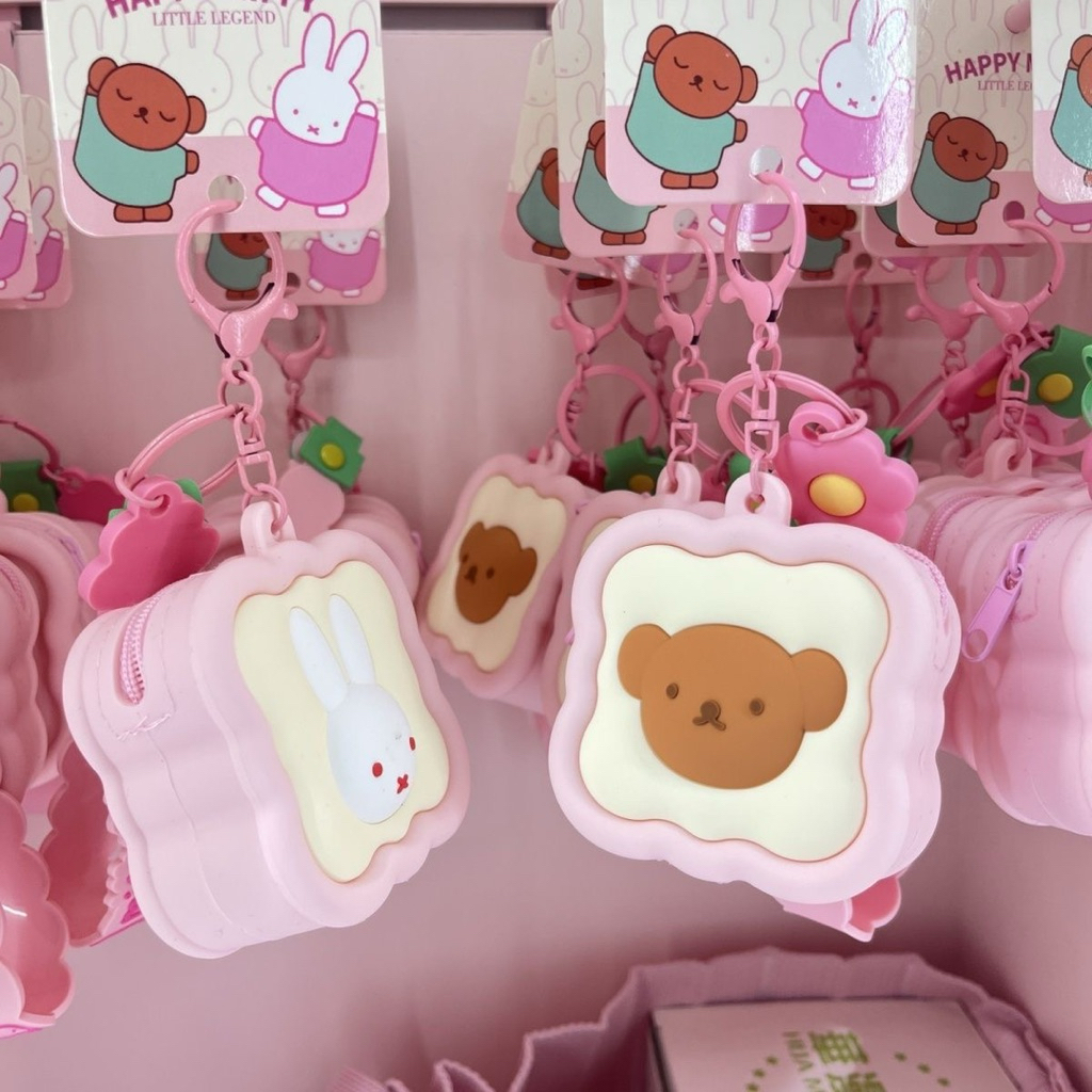 [PREORDER] Dompet Koin dan Penutup Mata Seri Sakura Miffy Miniso – Lucu dan Praktis