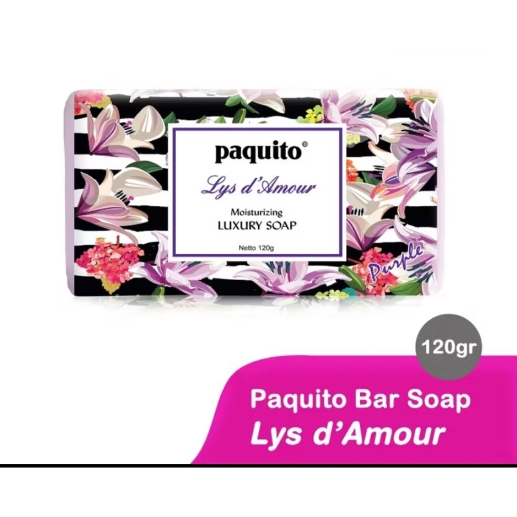 Paquito soap luxury 120 gr - sabun