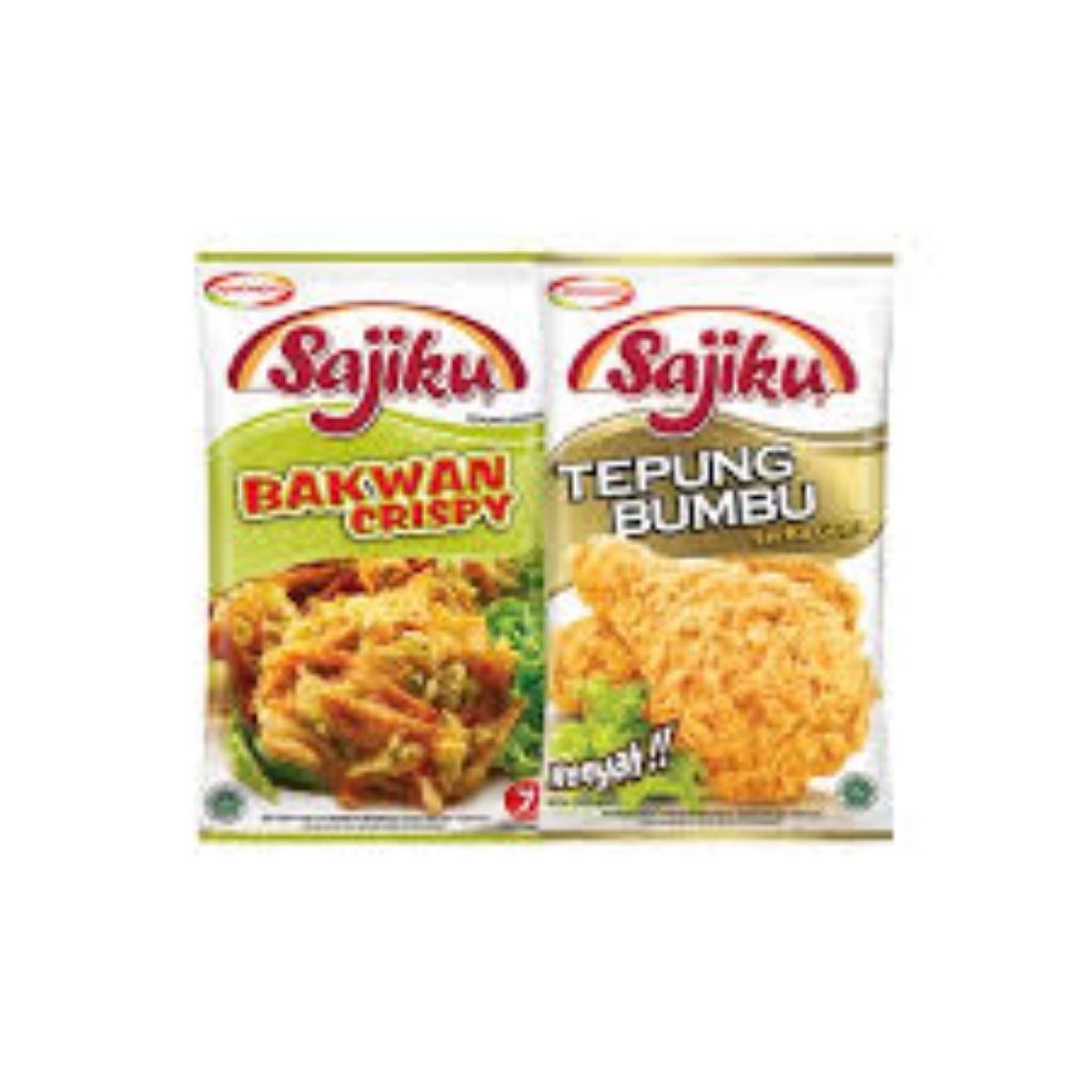 

Sajiku Tepung bumbu 1renteng 10 sachet