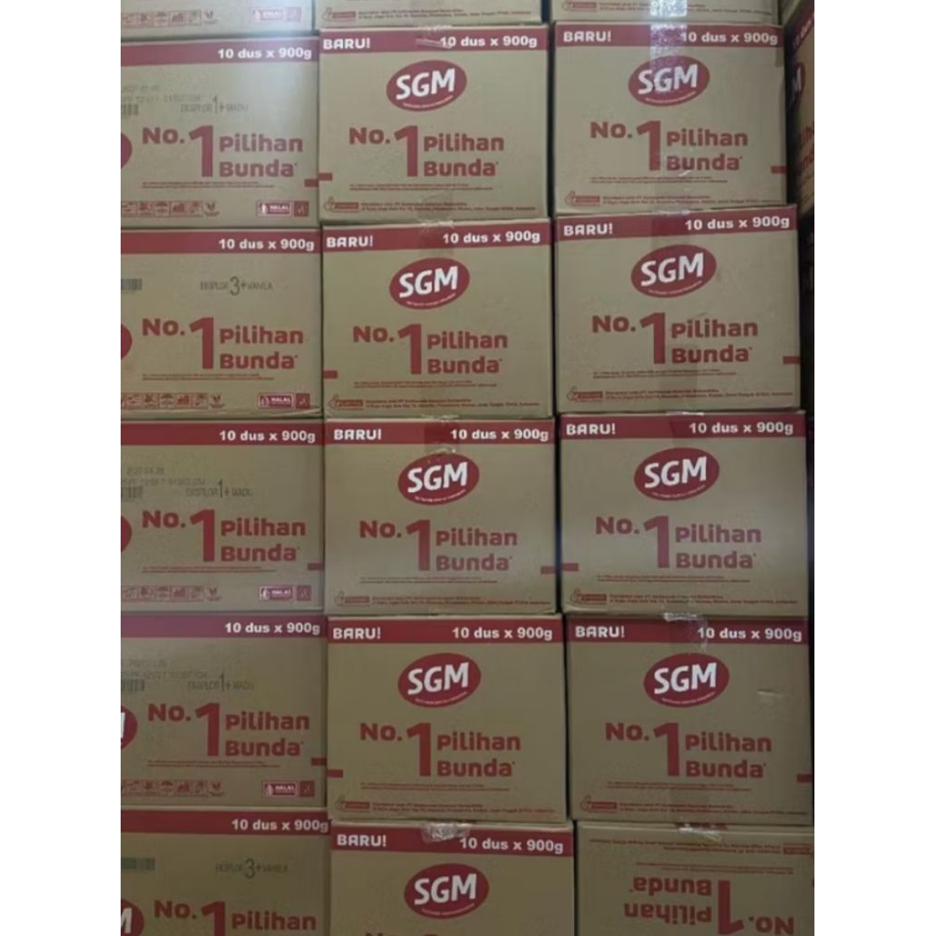 SGM 0-6Bulan/6-12Bulan 1000gr/1+ 900gr Karton(isi 10kotak) Formula Nutrisi Terbaik