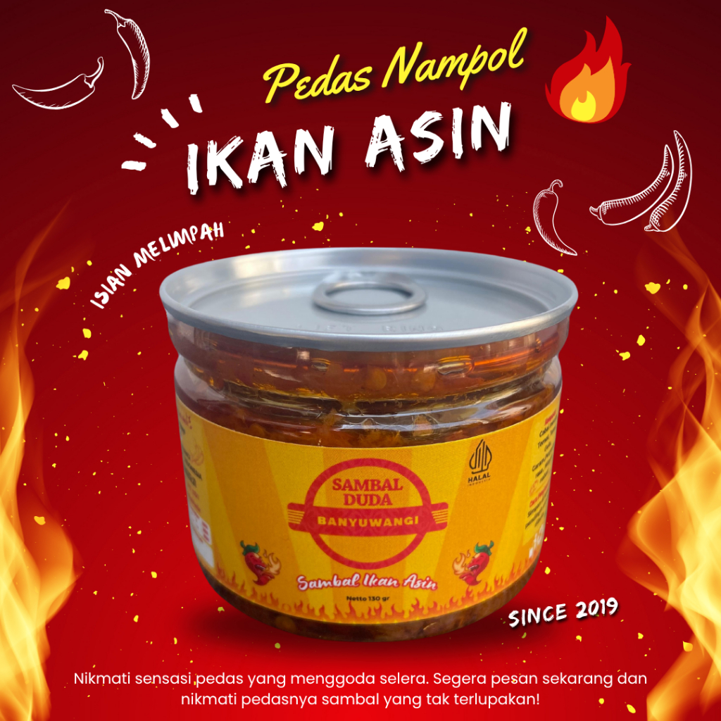 

Sambal Duda - Sambal Ikan Asin Pedo