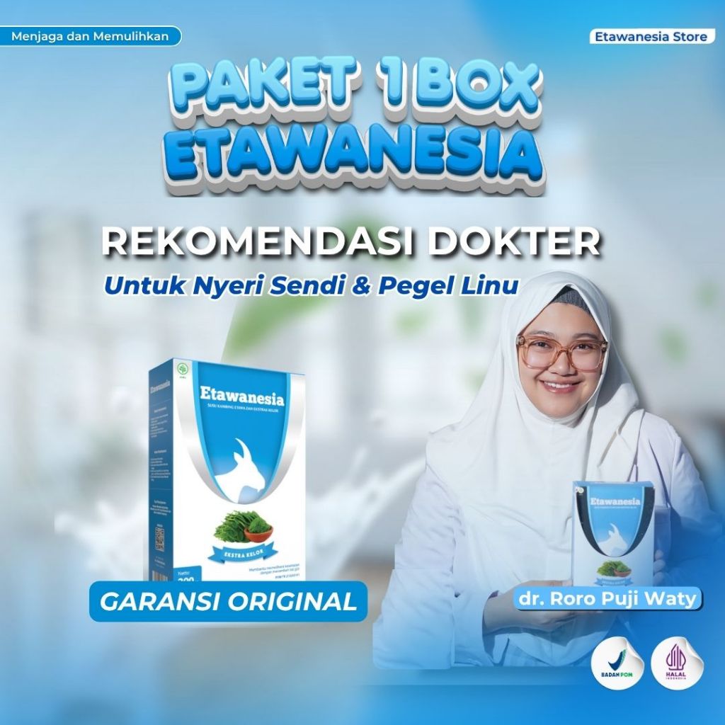 

Susu Tulang Dan Pernafasan Asma Nyeri Sendi Etawanesia Etawa Biru 5 X Efekftif