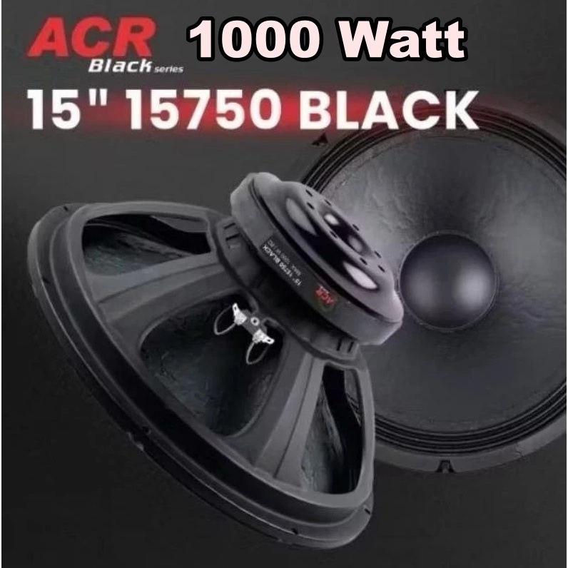 Speaker ACR 15Inch 15750 Black New Speaker ACR 15in 15750 1000 Watt Original