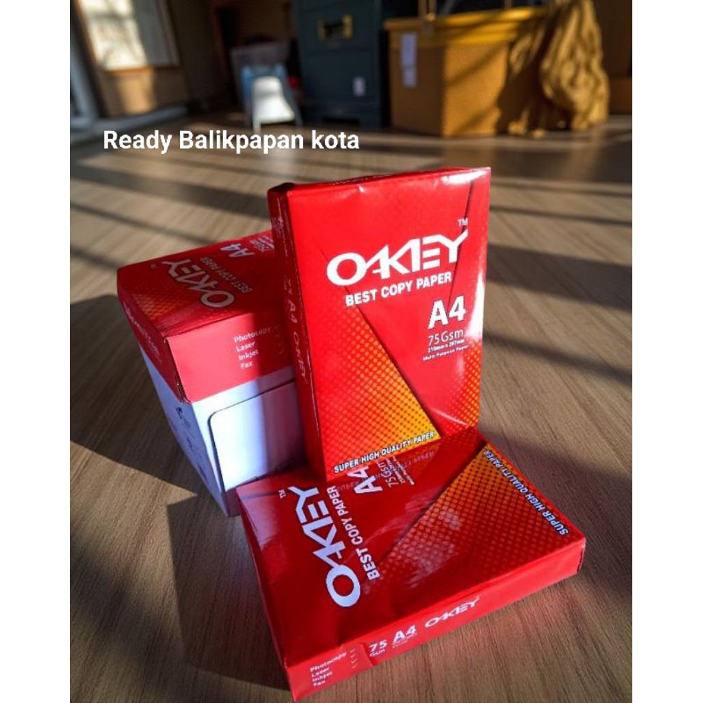 

Kertas HVS Okey A4 75gsm/1 ream